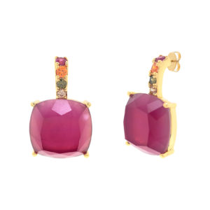 Pendientes multicolor